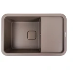 Гранітна мийка для кухні VALESO 7850 CUBE матова Дюна