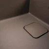 Гранітна мийка для кухні VALESO 7850 CUBE матова Дюна