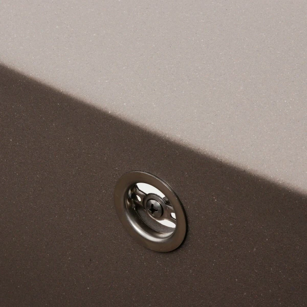 Гранітна мийка для кухні VALESO 7850 CUBE матова Дюна