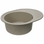 Гранітна мийка для кухні VALESO 6250 SOUL матова Сафарі