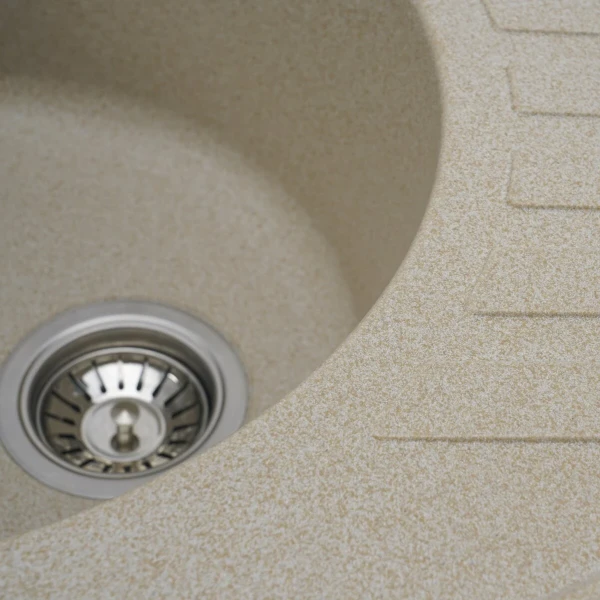 Гранітна мийка для кухні VALESO 6250 SOUL матова Сафарі