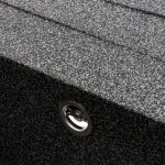 Кухонна мийка гранітна матова 7050 CASCADA VALESO графіт