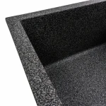 Кухонна мийка гранітна матова 7050 CASCADA VALESO графіт