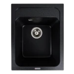 Гранітна мийка для кухні Карбон VALESO 4050 KORRADO матова