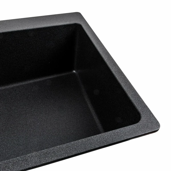 Гранітна мийка для кухні VALESO 7850 Bogema матовий Карбон