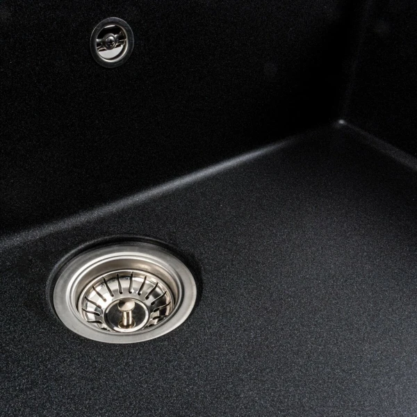 Гранітна мийка для кухні VALESO 7850 Bogema матовий Карбон