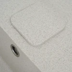 Гранітна мийка для кухні VALESO 7850 CUBE матова Топаз