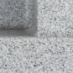 Гранітна мийка для кухні VALESO 6550 LOTOS матовий Сірий