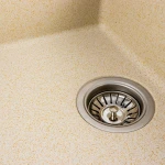 Гранітна мийка для кухні VALESO 6550 LOTOS матовий Пісок