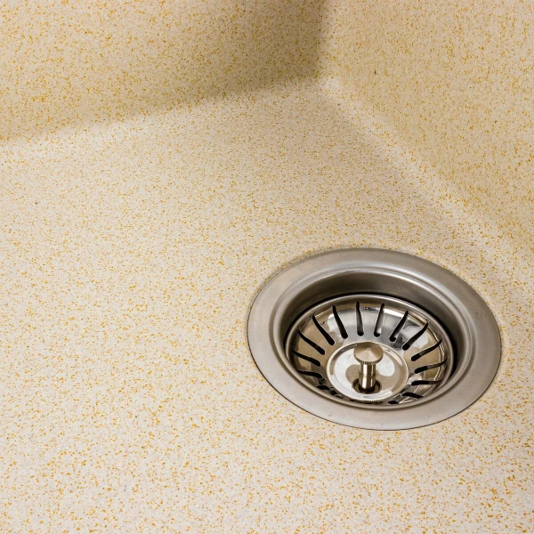 Гранітна мийка для кухні VALESO 6550 LOTOS матовий Пісок