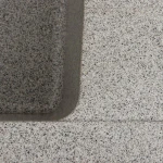 Гранітна мийка для кухні VALESO 6250 ZIRKONE матовий Сірий