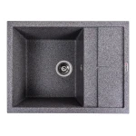 Гранітна мийка для кухні VALESO 6550 LOTOS матовий Мікс