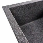 Гранітна мийка для кухні VALESO 6550 LOTOS матовий Мікс