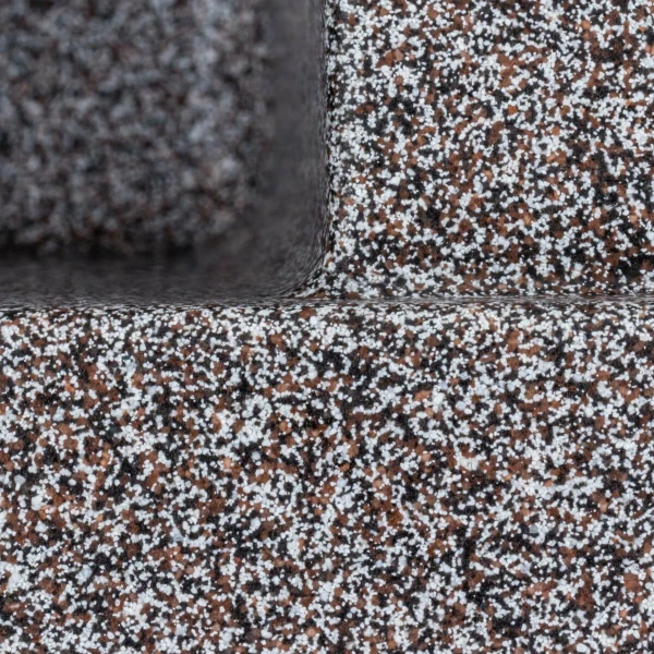 Гранітна мийка для кухні VALESO 6550 LOTOS матовий Мікс