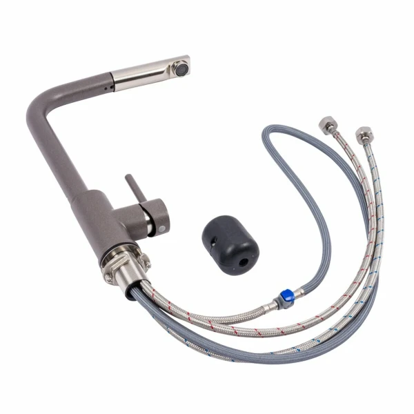 Q411B змішувач кухонний VALESO ГРЕНАДІН (з висувною лійкою)