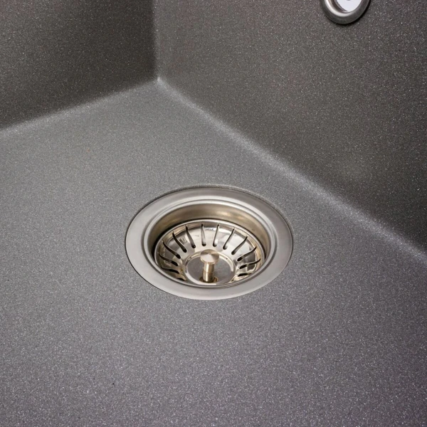 6550 CRIPTA матова Мийка гранітна VALESO (сірий мусон)