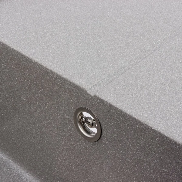 6550 CRIPTA матова Мийка гранітна VALESO (сірий мусон)