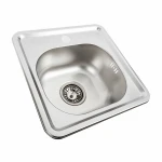 Кухонна мийка нержавіючої сталі Platinum ДЕКОР PLATINUM 3838 з (0,6/160 мм)