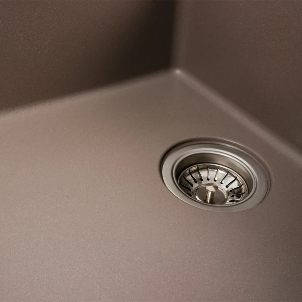 Гранітна мийка для кухні Platinum 7850 ROMA матова Дюна