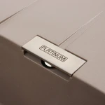 Гранітна мийка для кухні Platinum 7850 ROMA матова Дюна