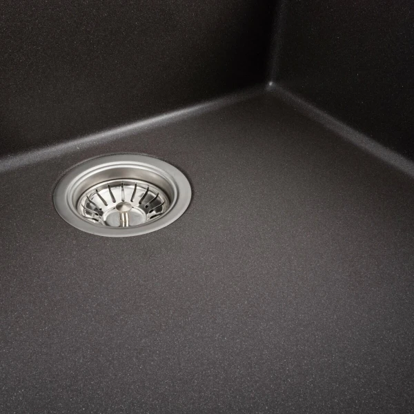 Гранітна мийка для кухні Platinum 5444 OASIS матовий Гренадін