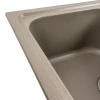 Гранітна мийка для кухні Platinum Equatoria матовий PLATINUM 7950 Титан
