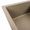 Гранітна мийка для кухні Platinum 7950 Selena матовий Титан