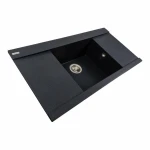 Гранітна мийка для кухні Platinum матовий Карбон PLATINUM 9651 ATLAS