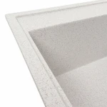 Гранітна мийка для кухні Platinum 7950 AZURIT матовий Топаз