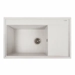 Гранітна мийка для кухні Platinum 7950 AZURIT матовий Топаз