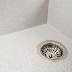 Гранітна мийка для кухні Platinum 7950 AZURIT матовий Топаз