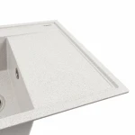 Гранітна мийка для кухні Platinum 7950 AZURIT матовий Топаз