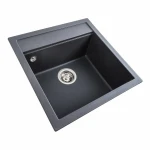 Гранітна мийка для кухні Platinum 5149 FIESTA матовий Моріон