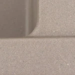 Гранітна мийка для кухні Platinum 8650 DIAMOND матова Дюна