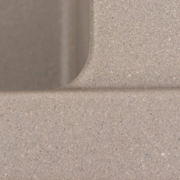 Гранітна мийка для кухні Platinum 8650 DIAMOND матова Дюна
