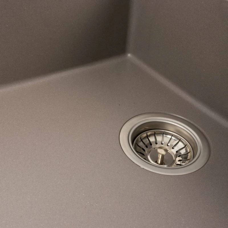 Гранітна мийка для кухні Platinum PLATINUM 8650 DIAMOND матова Дюна
