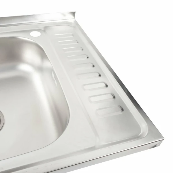 Кухонна мийка з нержавіючої сталі Valeso САТИН 6050 L (0,7/160 мм)