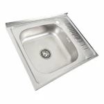 Кухонна мийка з нержавіючої сталі Valeso САТИН 6050 L (0,7/160 мм)