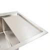 Кухонна мийка Handmade сифон VALESO CM 58×48 L нержавійка (круглий 3,0/0,8)