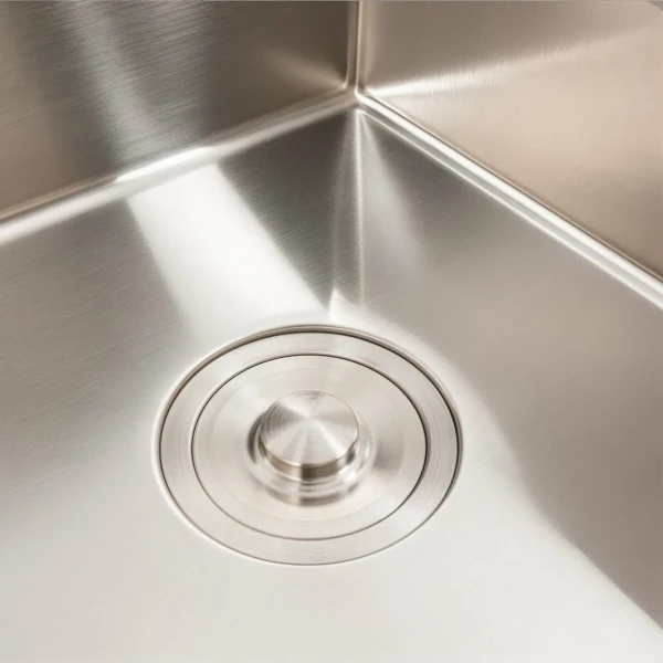 Кухонна мийка нержавійка CM 78*48 VALESO Handmade на дві чаші (круглий сифон, 3.0/0.8)