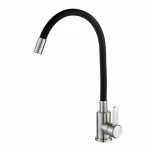 Кухонний змішувач гнучкий VALESO KT 90 Чорний