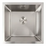 Кухонна мийка нержавійка 44*44 VALESO Handmade монтаж під стільницю (3.0/0.8)