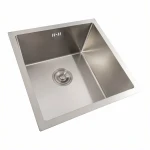 Кухонна мийка нержавійка 44*44 VALESO Handmade монтаж під стільницю (3.0/0.8)