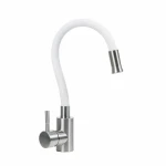 KT 91 білий гнучкий змішувач Valeso