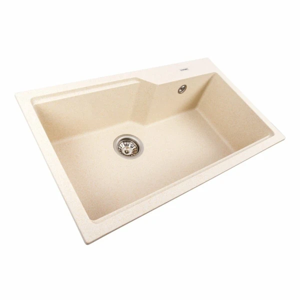 Кухонна мийка гранітна матова 7545 NIKA VALESO Пісок