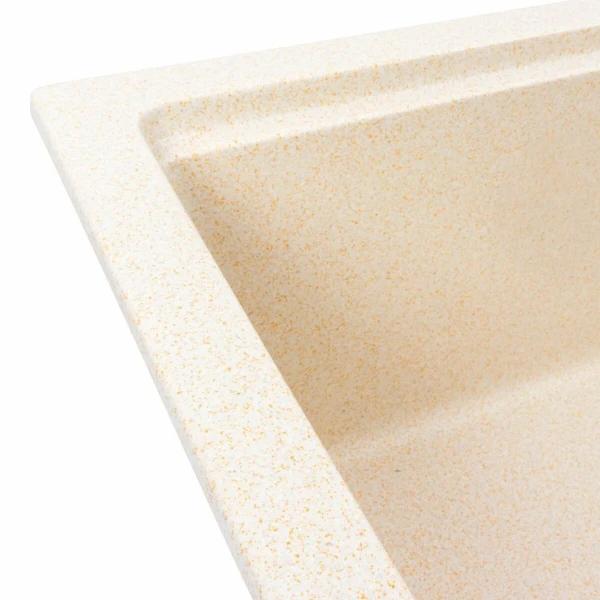 Кухонна мийка гранітна матова 7545 NIKA VALESO Пісок