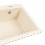 Кухонна мийка гранітна матова 7545 NIKA VALESO Пісок