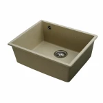 Гранітна мийка для кухні VALESO 5444 OASIS матова Сафарі