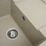 Гранітна мийка для кухні VALESO 6550 INTENSO матова Сафарі