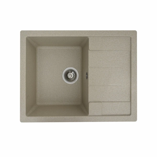 Гранітна мийка для кухні VALESO 6550 INTENSO матова Сафарі